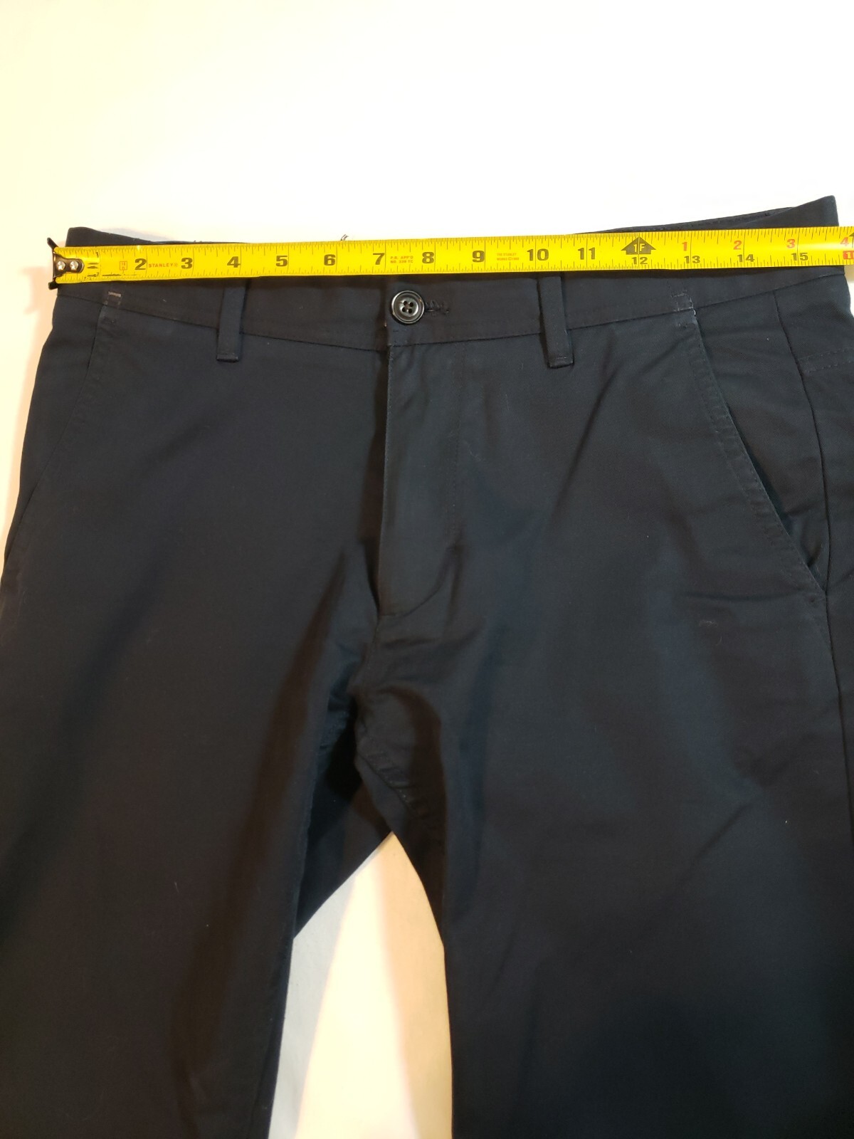 Zara Man Basic Flat Front Casual Pants Cotton str… - image 7