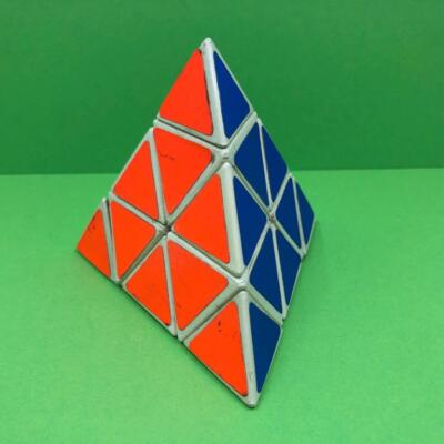 Vintage Rubiks Pyramide Pyramix Dreieck Twist Puzzle Brainteaser Spielzeug