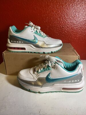 2010 Air Max LTD Classic GS size 6 392525 101. Airmax 90 White Cl Mint-slvr pk