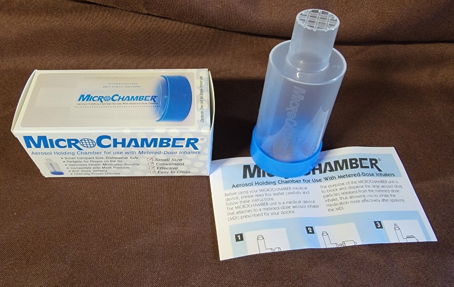 Aerosol Holding Chamber Spacer For MDI MeteredDose Inhalers