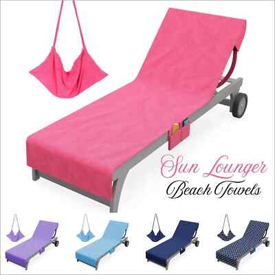 Clearance lounger towel bag with pockets Flash Sales