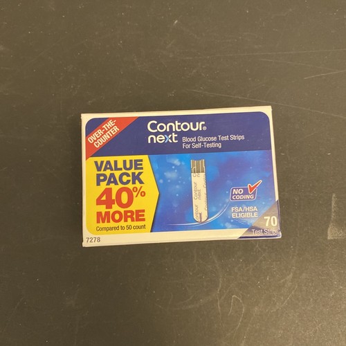 Contour Next Blood Glucose Test Strips (70 Count) Exp 03/2024 301937278709 eBay