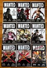 WANTED #1-6 MINT ALL SIGNED JG Jones +2 Variants/Dossier, Mark Millar Image 2004