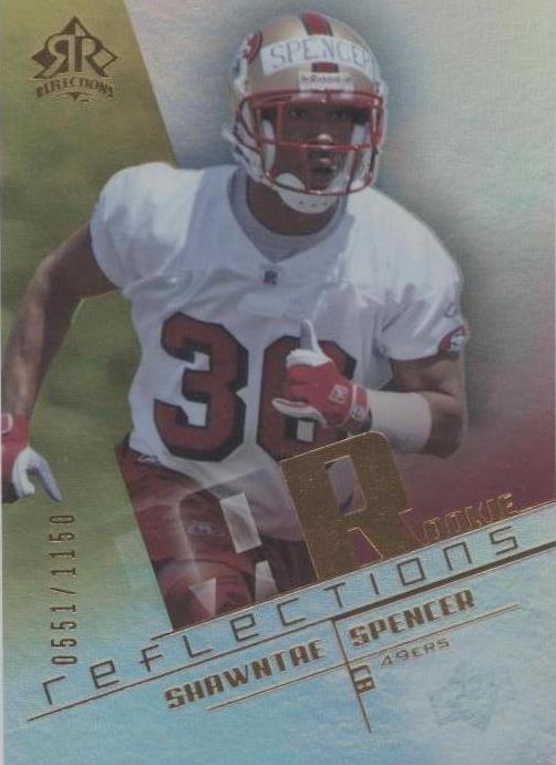 2004 Upper Deck Reflections Shawntae Spencer #238 - 1 of 2