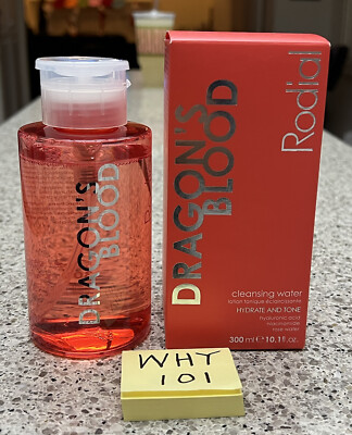 Rodial Dragon's Blood Cleansing Water Micellar  10.1oz/300mL FULL SZ SEAL RET$45