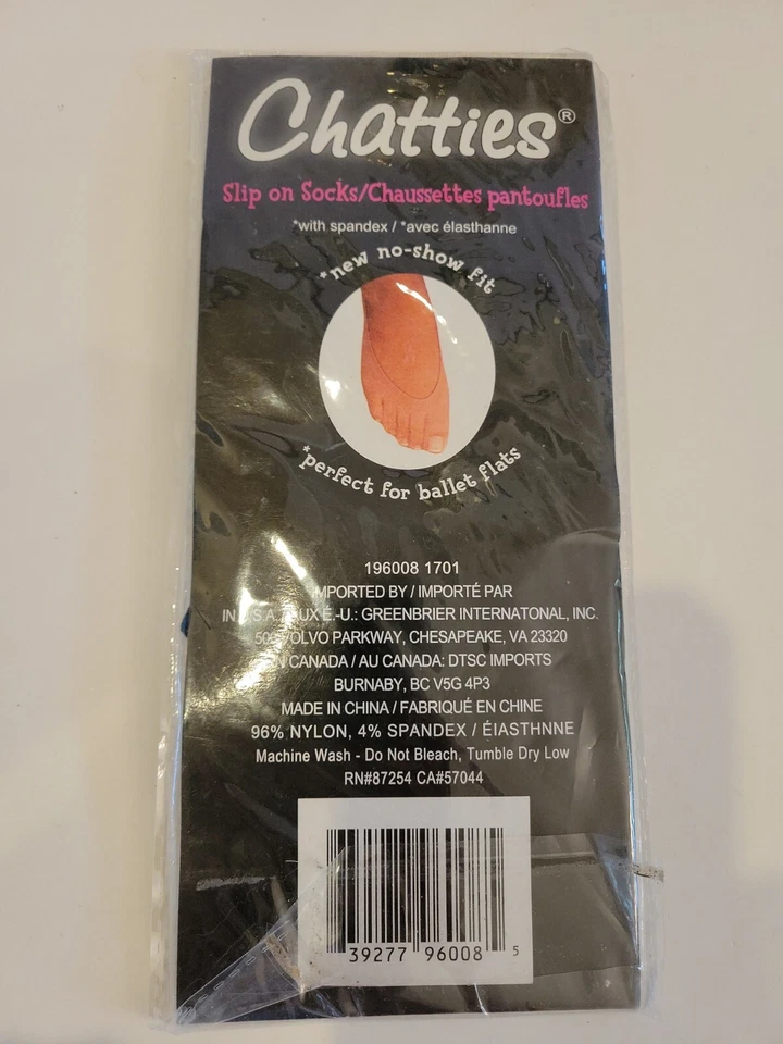 2 (dos) paquetes - calcetines sin cordones CHATTIES negros y tostados ea. Tiene 3 pares. Total 6 pares Foto 2 de 4