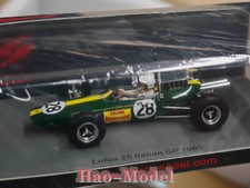 Spark 1/43 Italy Station Lotus 25 Type F1 1965 Resin Diecast Model Car Gifts