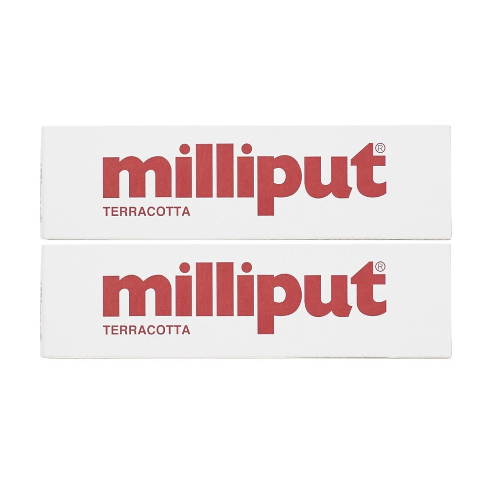 Milliput Epoxy Putty - Terracotta / Sculpting - Modelling - Repair -  2pk