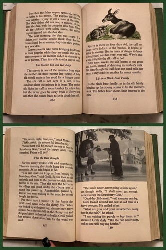 Vintage Lesebuch ENTFERNTE TÜREN Ein Zimmer Schule Lehrer Klasse 1940er Jahre - Bild 6 von 9