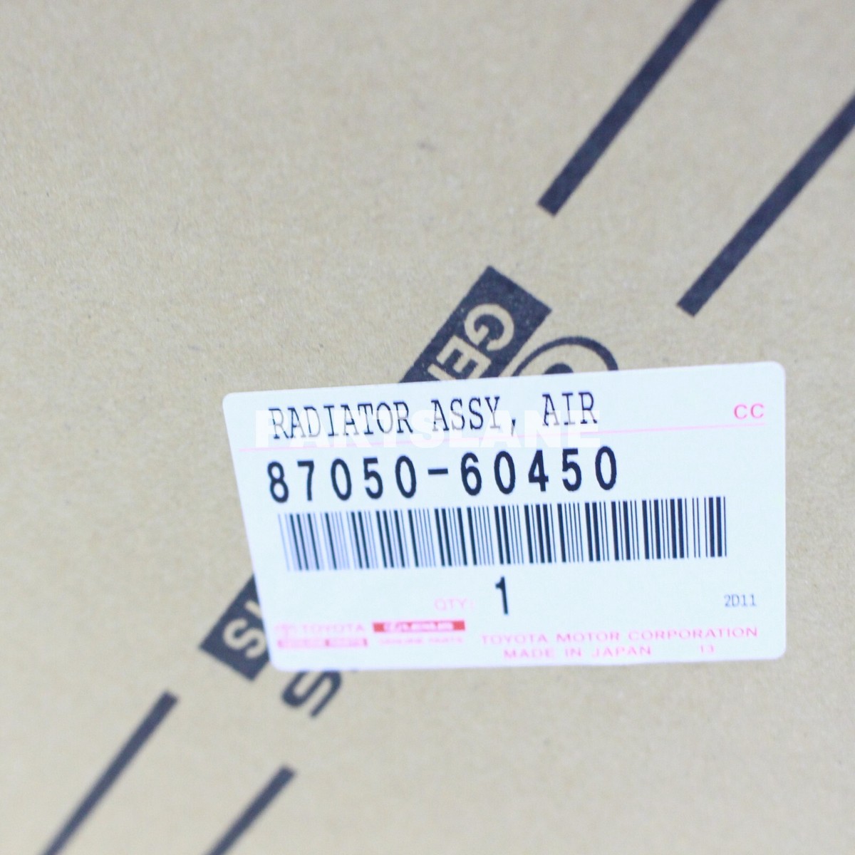 87050-60450 Toyota OEM Genuine RADIATOR ASSY, AIR CONDITIONER | eBay