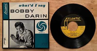 45 7'' FRENCH EP BOBBY DARIN WHAT'D I SAY
