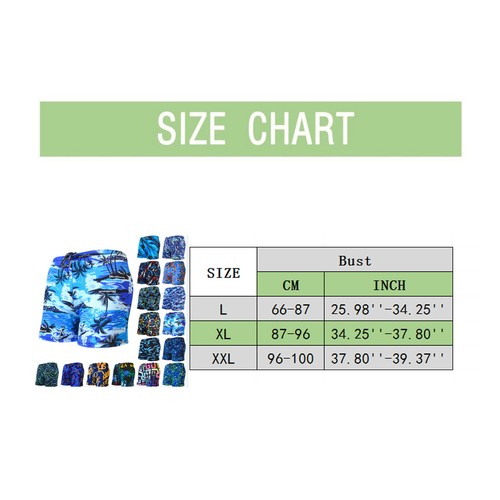 Men's Quick Dry Swim Summer Beach Pants Surf Board Casual Shorts Pants - Picture 47 of 59