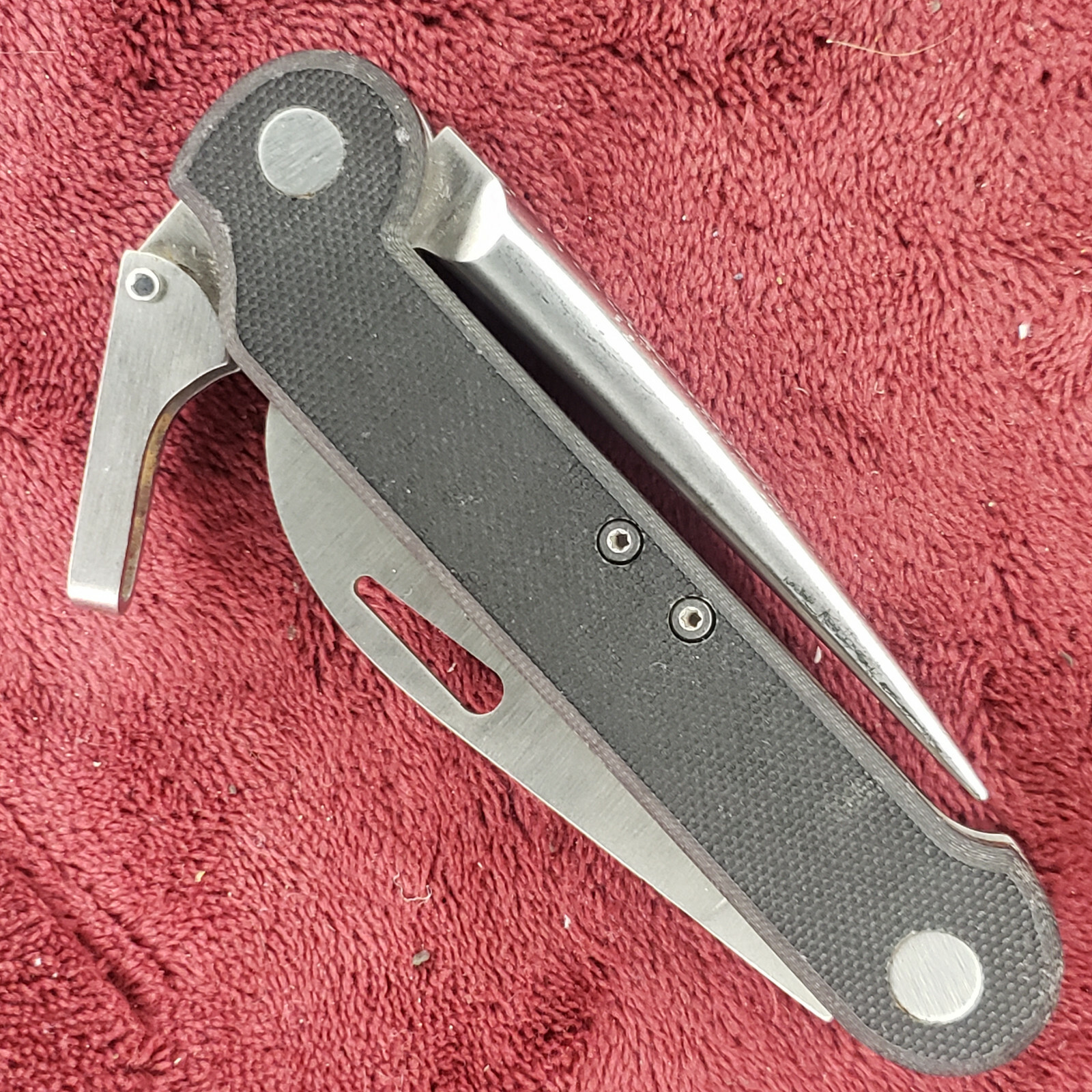 🔴 SOG West Marine Rigging Knife Marlin Spike eBay