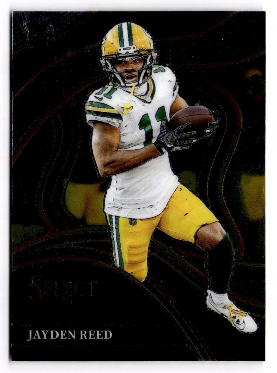2023 Panini Select - Club Level #258 Jayden Reed (RC) Green