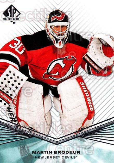 2011-12 Sp Authentic #33 Martin Brodeur
