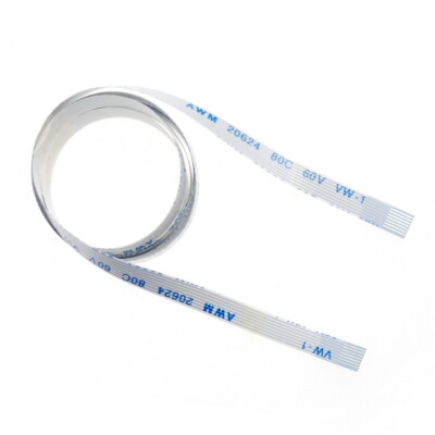 10Pin 0.5mm 1mm Pitch FFC Flachbandkabel Folienkabel 5/10/20/30/40/50/60-100cm