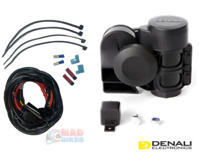 Denali SoundBomb COMPACT Motorrad Motorrad Lufthorn & PlugnPlay Kabelsatz