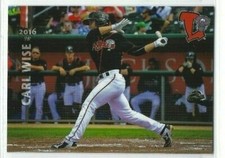 2016 Lansing Lugnuts (Class A-Toronto Blue Jays) Carl Wise