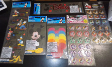 NEW LOT of 6 DISNEY MICKEY MINNIE MOUSE GOOFY theme scrapbooking sticker