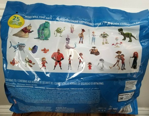 Disney Pixar Fun Pack Micro Collection Mystery Bags ~ 35 Minifiguren NEU geöffnet - Bild 3 von 6