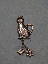 Whimsical Cat Accessory Car Keychain