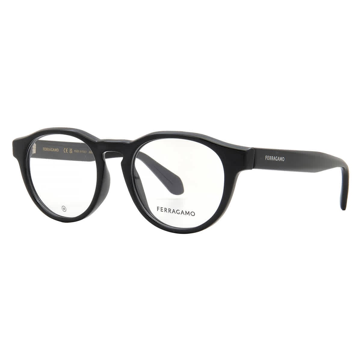 Ferragamo Demo Oval Unisex Eyeglasses SF2987E 001 50 SF2987E 001 50