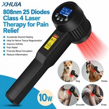 Professional 10W 808nm Class 4 Laser Therapy for Human Pet Pain Relief 25 Diodes