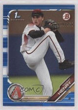 2019 Bowman Draft Blue 29/150 Tommy Henry #BD-197 0w47