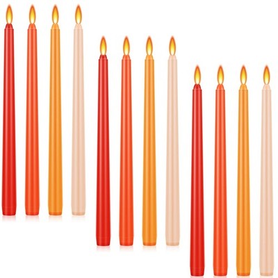 Threan 12 Pack 0.79 inches in diameter and 11.8 length, Orange