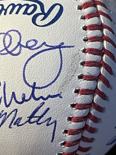 1985 TEAM SIGNED 16x BASEBALL WORLD SERIES KANSAS CITY ROYALS AUTO WHITE WILSON - Picture 4 of 6