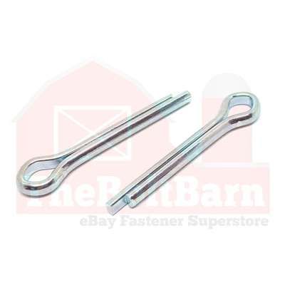 #ad 1 4quot; Steel Extended Prong Cotter Pin Zinc Clear Choose Length amp; Quantity $291.09