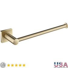 Wall Mounted Brass Towel Bar Heavy Duty Bathroom Accessory Storage Solution New