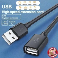 USB 2.0 Verlängerung Verlängerungskabel Kabel Typ A Stecker auf Buchse HIGH SPEED