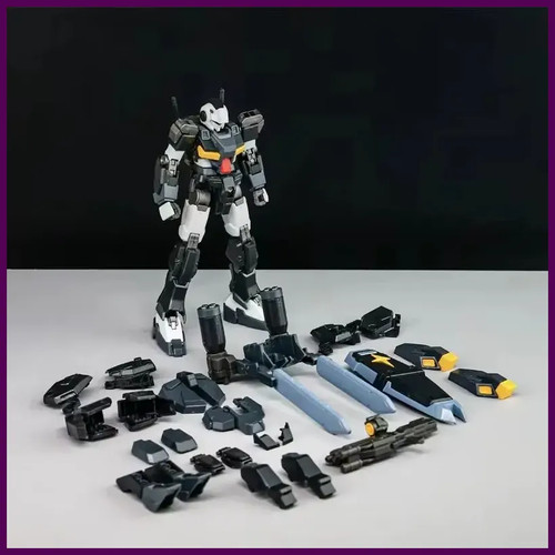 Neu RX-81 144HGUC G-Line Hg 1/144 schwarz Mech Montage Modellbausatz Action - Bild 1 von 26