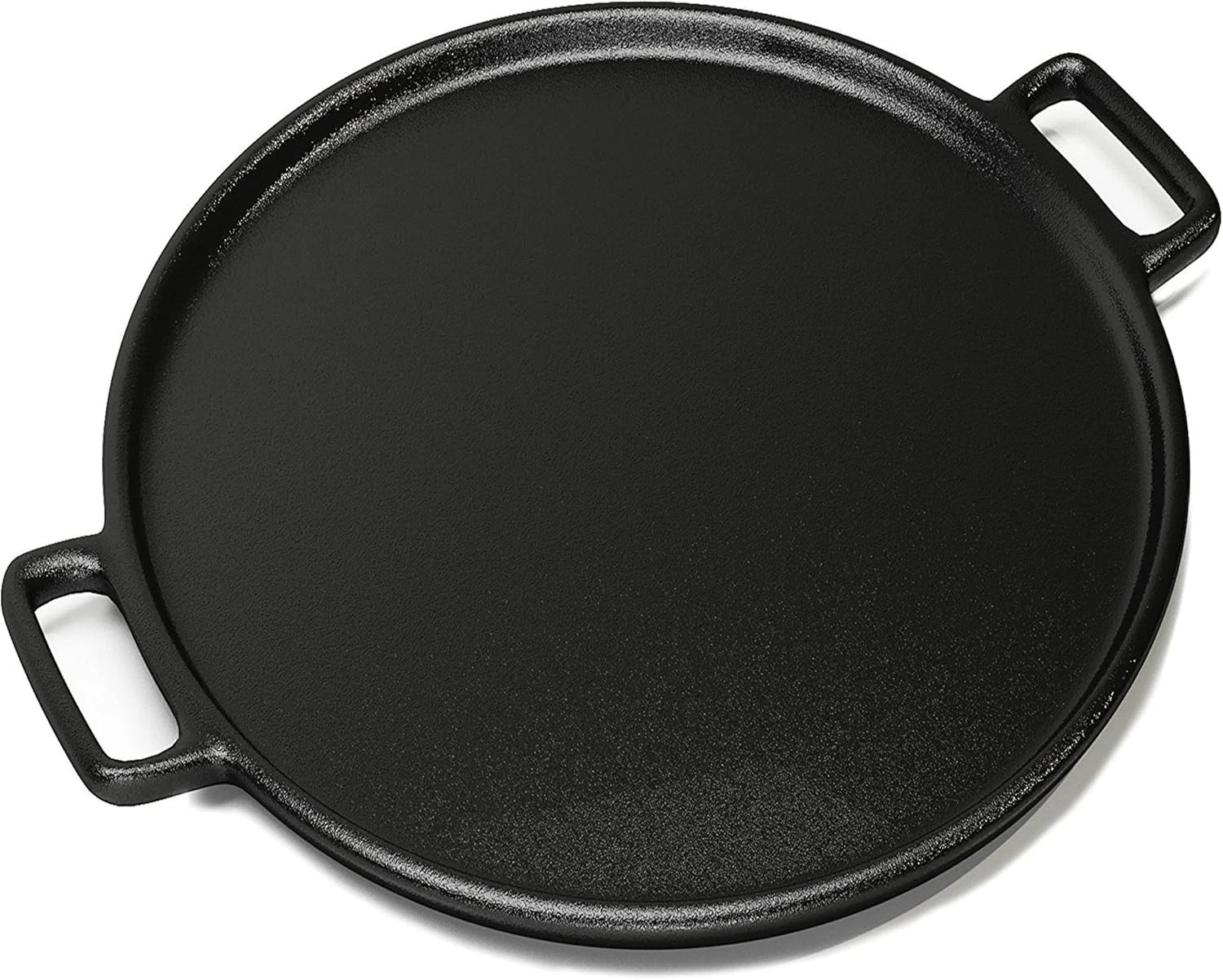 Cast Iron Pizza Pan 14 Inch Oven Grill Stovetop Campfire Cooking Durable