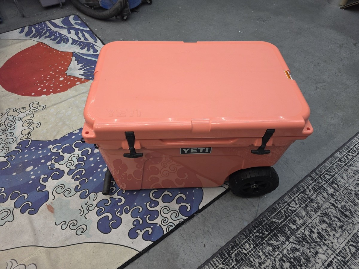 Yeti Tundra Haul Portable Hard Cooler - Coral for sale online | eBay