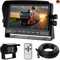 RüCkfahrkamera Set 7 Zoll Monitor 170 Grad Weitwinkel IP6