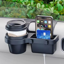 Car Seat Organizer Cup Holder Storage Box Auto Seat Gap Filler Console Pocket Ph