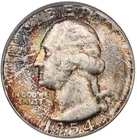 1954 S Toned Washington Quarter PCGS MS 65 See Video Toning Silver Coin 25C