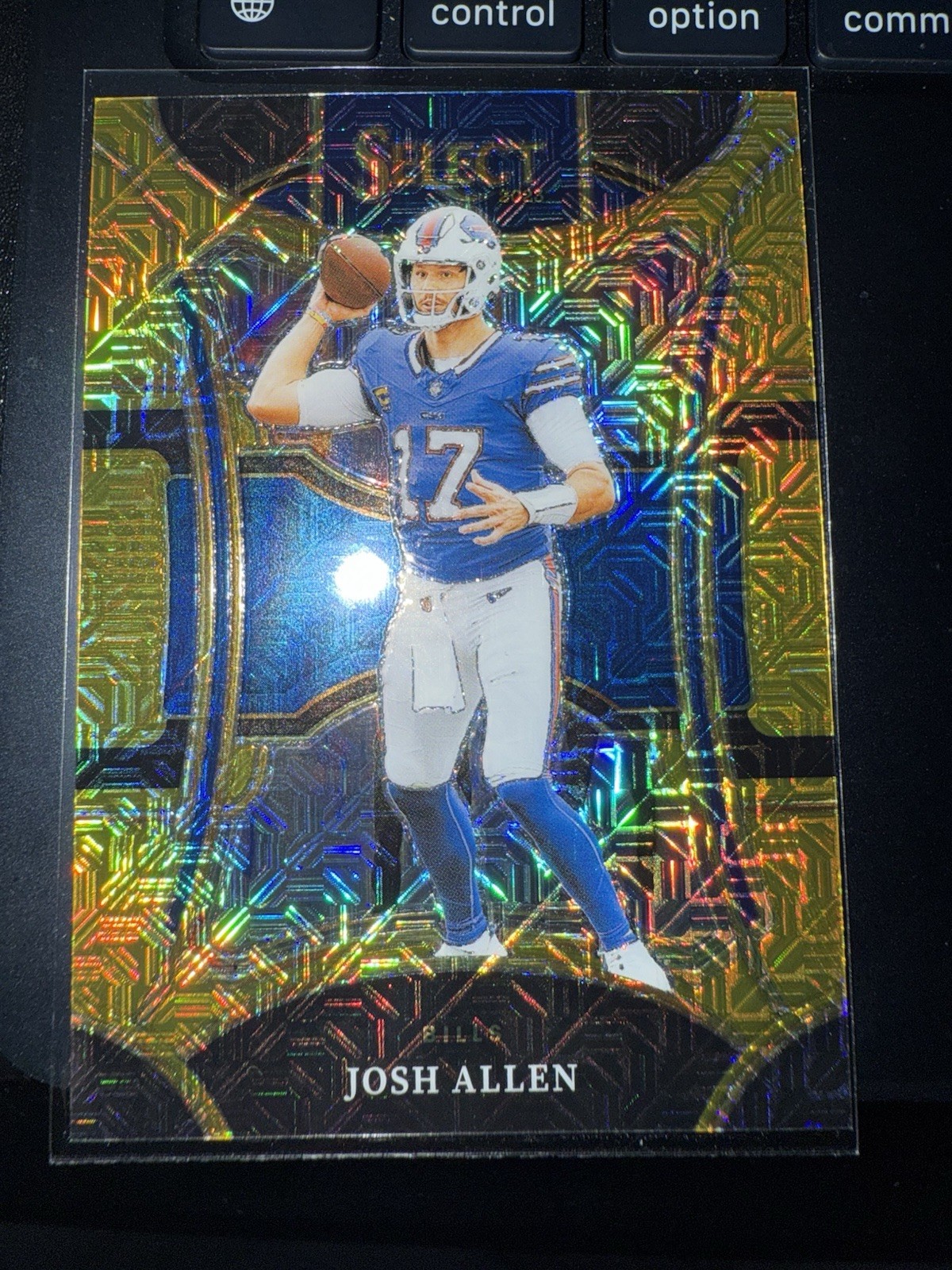 🏈🥇Josh Allen Suite Level Gold Mojo /10 2023 Select🐐