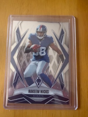 Hakeem Nicks 2025 Panini Phoenix Base #86 New York Giants 