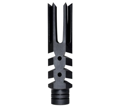 4  Extended Length 6 Prong 5/8X24 TPI Muzzle Brake For .308 300BLK 6.5 7.62