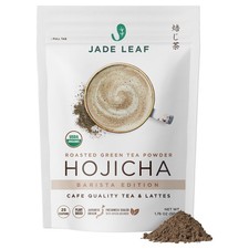 Organic Japanese Hojicha Powder, Roasted Matcha Green Tea Powder Barista Edi...