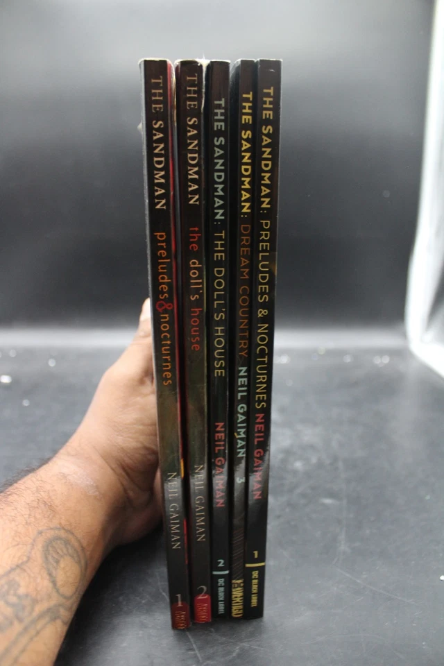 The Sandman Different Volumes Neil Gaiman TPB Lot 2010 - Image 3 of 3