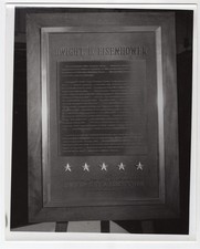 1977 Carrier CVN-69 USS Dwight D. Eisenhower Plaque 8x10 News Photo #2