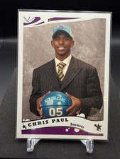 Topps 2005-06 Chris Paul Rookie #224 New Orleans Hornets Basketball Card. rookie card picture