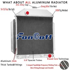Radiator 4row For 1949-53 52 Ford Country Squire Sedan 3.5l 4.2l Chevy Engine Radiator 4row For 1949-53 52 Ford Country Squire Sedan 3.5l 4.2l Chevy Engine