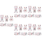 25 PCs Keramik -Essstäbchenhalter Haushaltsstäbchen Halter Stäbchenstäbchen