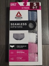 Reebok Girls Seamless Hipsters Size Small 6-7 