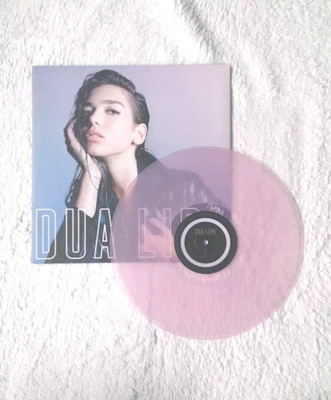 Dua Lipa TRANSLUCENT PINK MARBLE Color Vinyl The One New Rules Blow Mind Rsd 